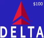 Delta Air Lines $100 Gift Card US