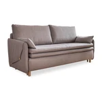 Jasnobrązowa rozkładana sofa 207 cm Simon – Miuform