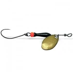 Jigovkycz třpytka classic barbless gold (black/orange) - 0