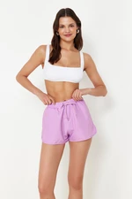 Trendyol Pink Woven Swim Shorts