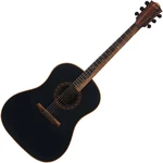 Bromo BAT9MEBK Black Elektroakustická gitara Dreadnought