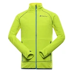 Men's quick-drying sweatshirt ALPINE PRO ONNEC lime green