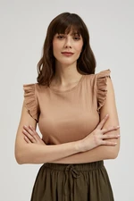 Women's blouse MOODO - dark beige