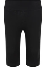 High-waisted shorts for girls - black