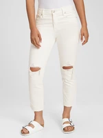 GAP Jeans slim boyfriend white dest - Women