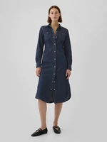 GAP Denim Midi Dress Western - Women's