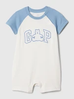 GAP Baby Short Jumpsuit with Logo - Boys