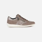 Brown women's sneakers Geox Myria - Women's