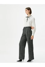 Koton Melis Ağazat X Cotton - Flare Trousers