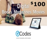 GCodes® Global Digital Media $100 Gift Card US