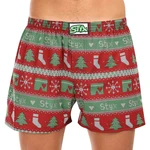 Men's boxer shorts Styx art classic oversized rubber Christmas knitted