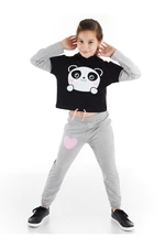 Denokids Little Panda Girl Child Tracksuit