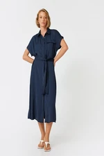 Koton Navy Blue Women's Dress