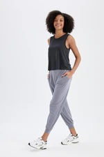 DeFactoFit Oversize Fit Jogger Leg Standard Size Modal Trousers