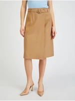 Orsay Brown Ladies Skirt - Ladies