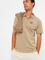 GAP Polo tričko logo piké organic - Pánské