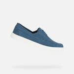 Blue men's moccasins Geox Avola - Men's