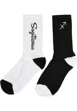 Zodiac Socks 2-Pack Black/White Shooter