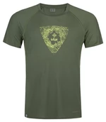 Khaki men's functional T-shirt Kilpi WYLDER-M