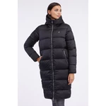 Women's black winter quilted coat SAM 73 Hedvika