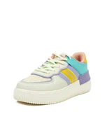 Purple-cream women's sneakers SAM 73 Atuele