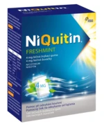 NiQuitin Freshmint 4 mg léčivá žvýkací guma 100 ks