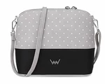 Vuch Dámská crossbody kabelka Cara Dotty Grey