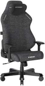 Herní židle DXRacer TANK černo-šedá, látková