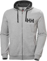 Helly Hansen Men's HH Logo Full Zip Bluza z kapturem Grey Melange S