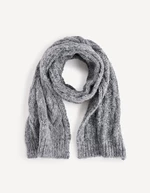 Men's grey scarf Celio Fiscasnow1