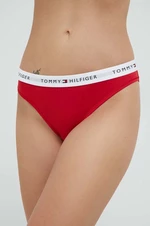 Nohavičky Tommy Hilfiger červená farba,,UW0UW03836