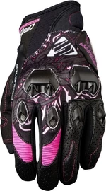 Five Stunt Evo Woman Flower Pink M Rukavice