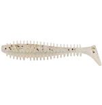 Fox rage gumová nástraha spikey shads ultra uv salt and pepper - 6 cm