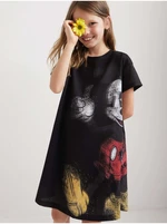 Black Girls Dress Desigual Ok Mickey - Girls