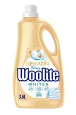 WOOLITE prací gel na bílé a světlé prádlo s keratinem 60 dávek 3.6 l