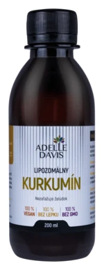 ADELLE DAVIS Lipozomálny kurkumín 200 ml