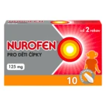 NUROFEN pro děti 125 mg čípky