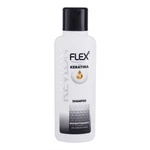 Revlon Flex Keratin Restructuring 400 ml šampon pro ženy na poškozené vlasy; na suché vlasy