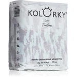 Kolorky Day Feathers jednorazové EKO plienky veľkosť XL 12-16 Kg 17 ks