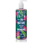 Faith In Nature Dragon Fruit prírodné tekuté mydlo na ruky s revitalizačným účinkom 400 ml