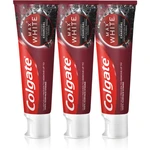 Colgate Max White Charcoal bieliaca zubná pasta 3 x 75 ml