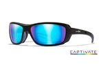 Sluneční brýle Wave Captivate Wiley X® (Barva: Černá, Čočky: Captivate™ modré polarizované)