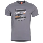 Pánské tričko PENTAGON® ACR - Wolf Grey (Barva: Wolf Grey, Velikost: 3XL)