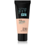 Maybelline Fit Me! Matte+Poreless zmatňujúci make-up pre normálnu až mastnú pleť odtieň 230 Natural Buff 30 ml