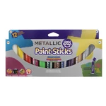 Little Brian Paint Sticks metalické barvy, 12-pack