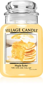 Village Candle Vonná sviečka v skle - Maple Butter - Javorový sirup, veľká