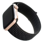 Remienok FIXED Nylon Strap na Apple Watch 38/40/41 mm - reflexně černý (FIXNST-436-REBK) Pásek FIXED Nylon Strap vyrobený z tkaného nylonu ve stylové 