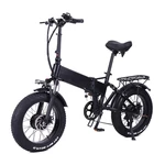 [EU Direct] CMACEWHEEL RX20 MAX Upgrade 48V 17AH 750W*2 20in Folding Electric Bike 70-110KM Mileage Disc Brake E Bike