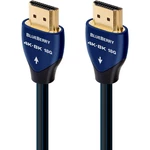 Kábel AUDIOQUEST HDMI 2.0 BlueBerry, 1 m (qblueberryhdmi0010) čierny/modrý HDMI 2.0 kábel • dĺžka 1 m • podpora až 8K Ultra HD rozlíšenie • spätne kom