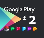 Google Play £2 UK Gift Card